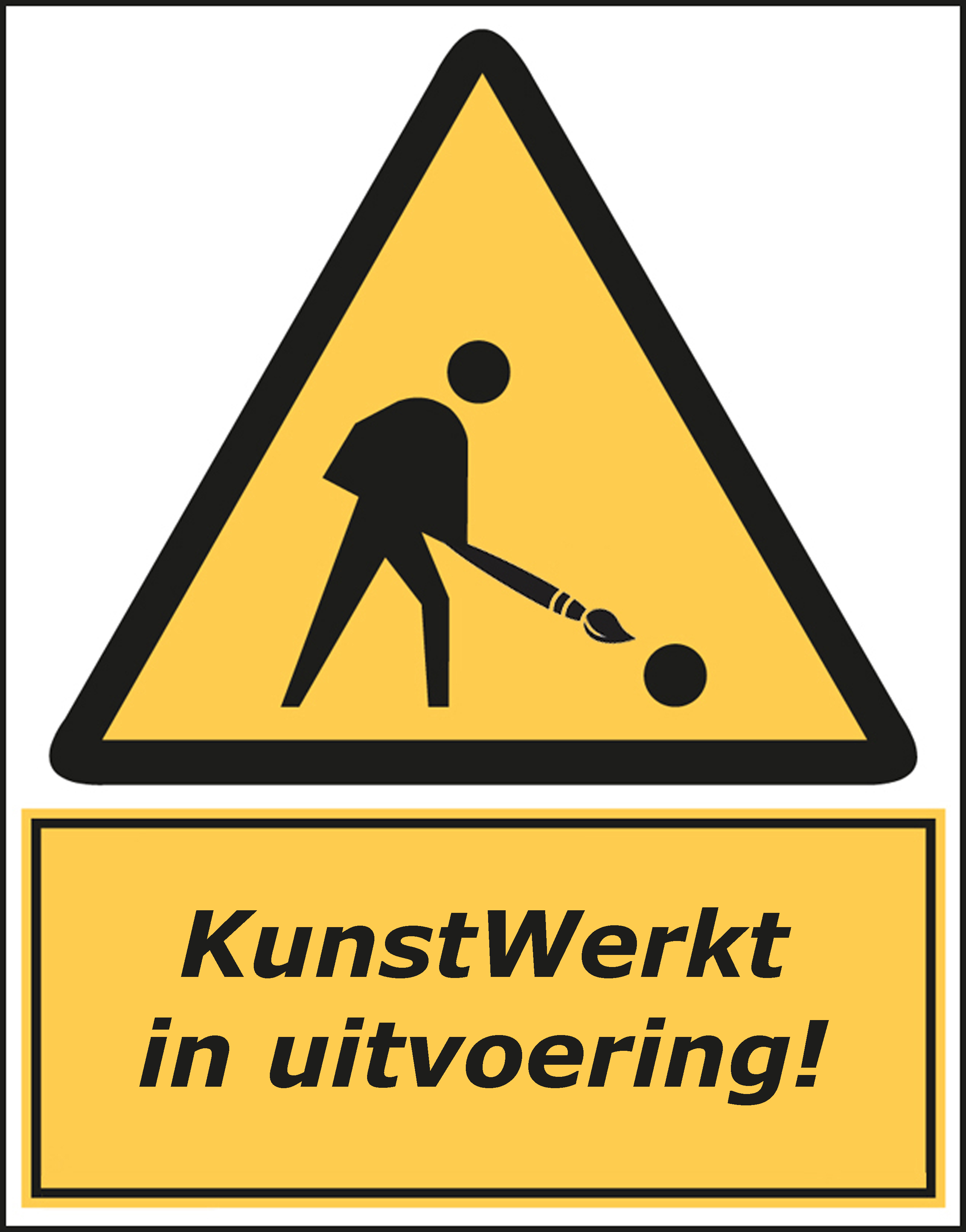 Kunstwerkt In Uitvoering!