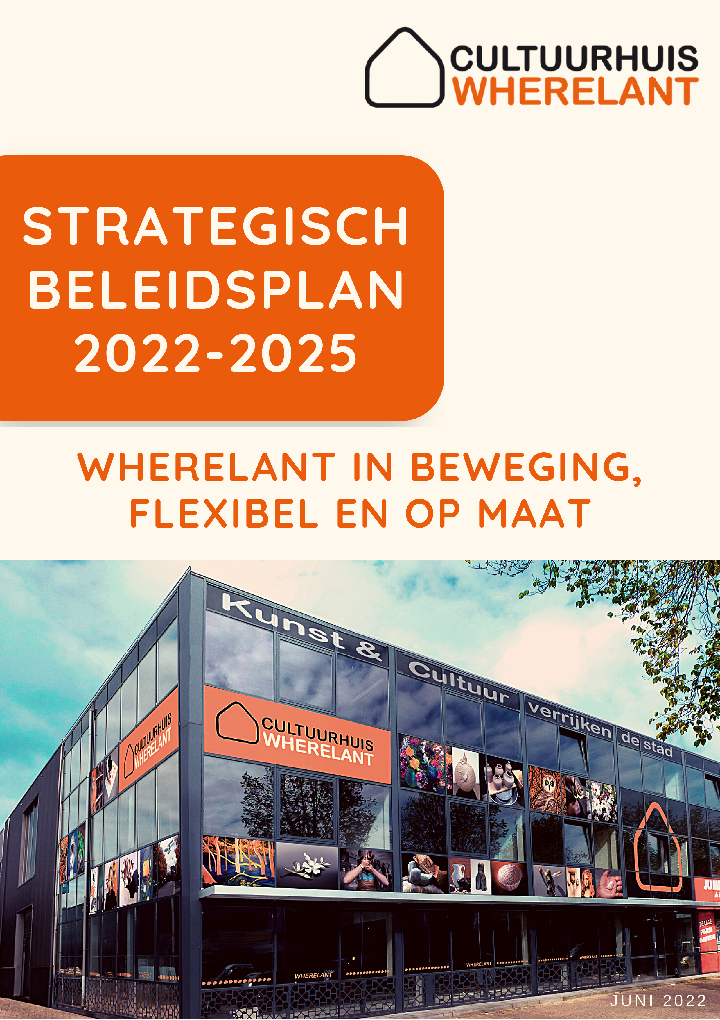 220920 Wherelant Strategisch Beleidsplan 22 25 Voorblad