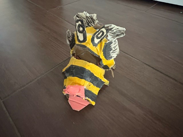 Voorbeeld Gekleurde Fantasierobot